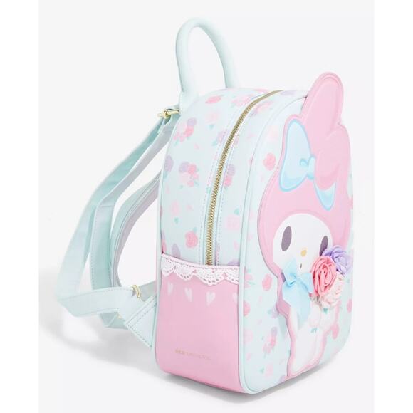 Her Universe My Melody Pastel Floral Mini Backpack main image 5